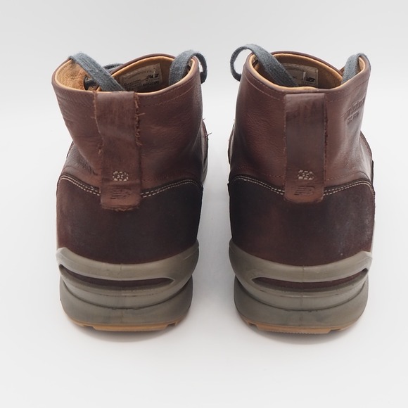 New Balance 3020 Leather Chukka Boot Mens US 13 Bitter Chocolate Brindle Leather